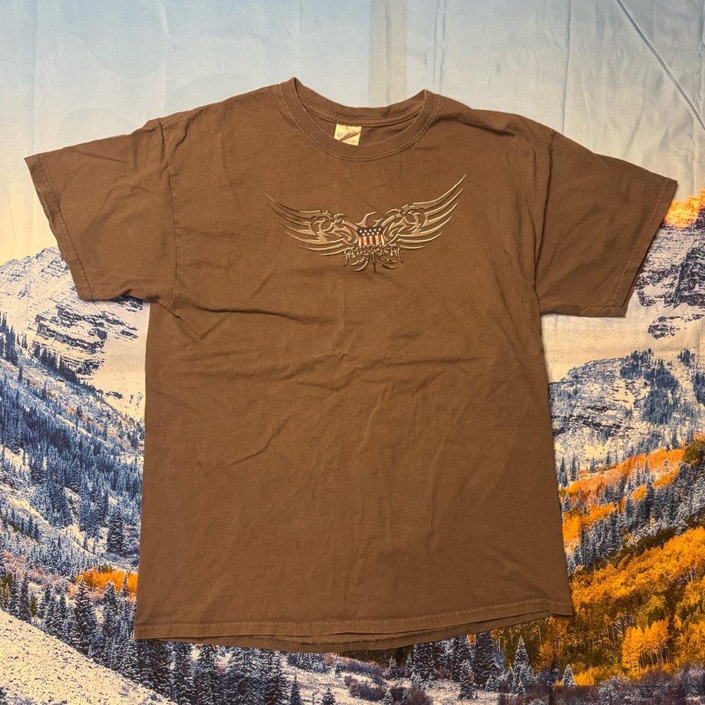 Grey American Graphic Tee